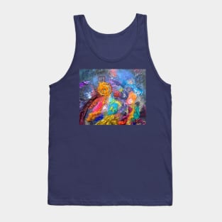 The Big Bang, multi-coloured art Tank Top